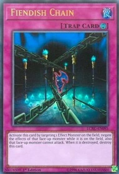 Fiendish Chain Legendary Collection Kaiba Yu-Gi-Oh! card