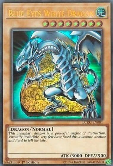 Blue Eyes White Dragon Version 4 Legendary Collection Kaiba Yu-Gi-Oh! card