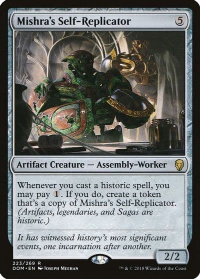 Mishras Self Replicator Dominaria Magic card