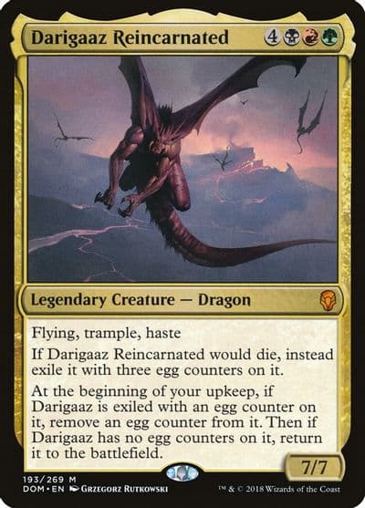 Darigaaz Reincarnated Dominaria Magic card