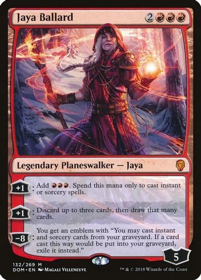 Jaya Ballard Dominaria Magic card