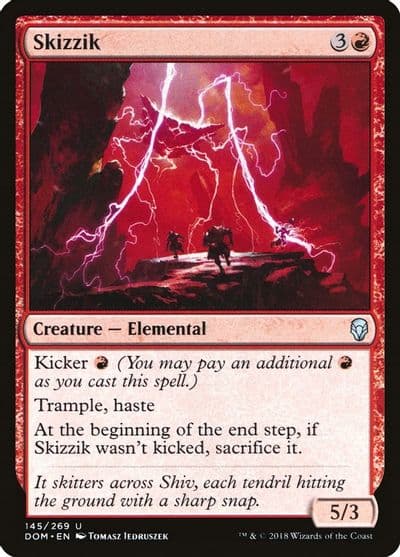 Skizzik Dominaria Magic card