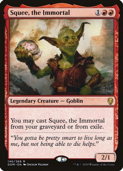 Squee the Immortal Dominaria Magic card