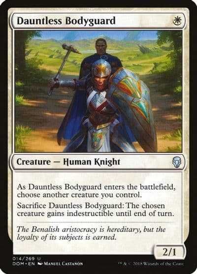 Dauntless Bodyguard Dominaria Magic card