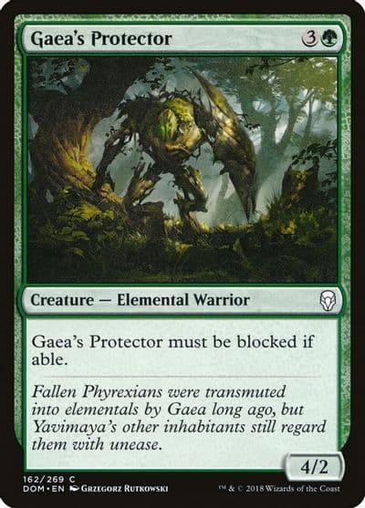 Gaeas Protector Dominaria Magic card