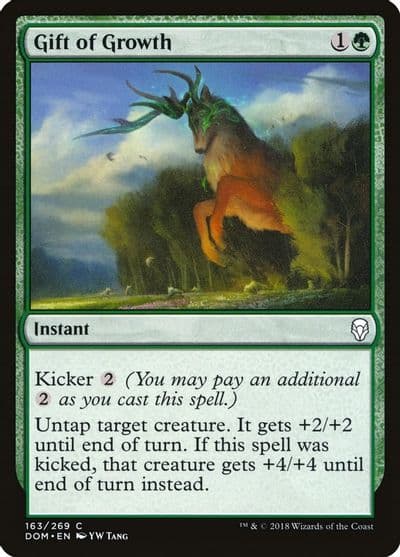 Gift of Growth Dominaria Magic card