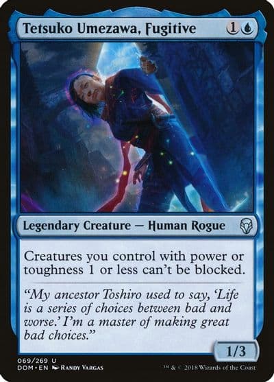 Tetsuko Umezawa Fugitive Dominaria Magic card
