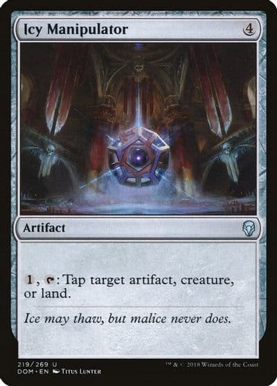 Icy Manipulator Dominaria Magic card
