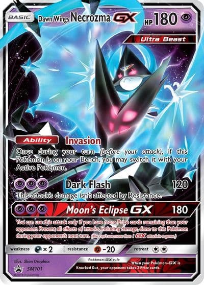 Dawn Wings Necrozma GX - SM101 SM Promos Pokemon card