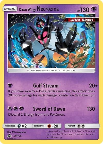 Dawn Wings Necrozma - SM106 SM Promos Pokemon card