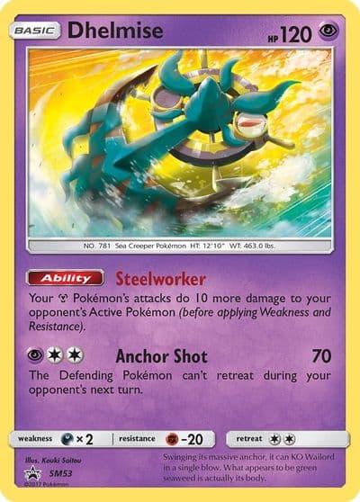 Dhelmise - SM53 SM Promos Pokemon card