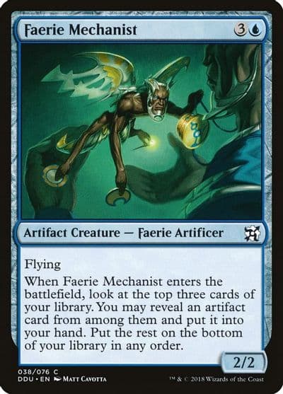 Faerie Mechanist Duel Decks: Elves vs. Inventors Magic card