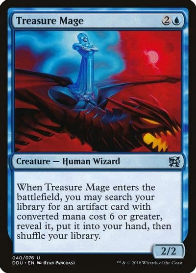 Treasure Mage Duel Decks: Elves vs. Inventors Magic card