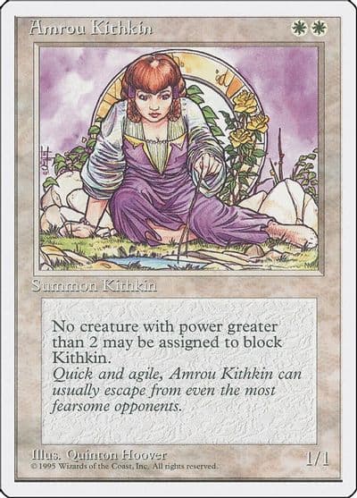 Amrou Kithkin Fourth Edition Magic card