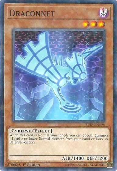 Draconnet Starfoil Star Pack VRAINS Yu-Gi-Oh! card
