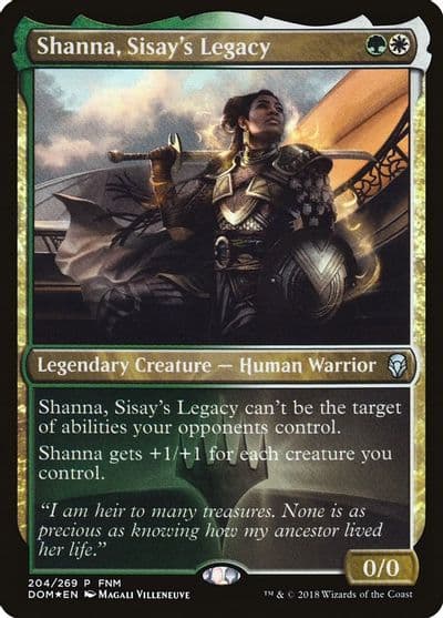 Shanna Sisays Legacy FNM Promos Magic card