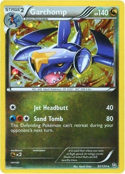 Garchomp (Cosmos Holo) Blister Exclusives Pokemon card