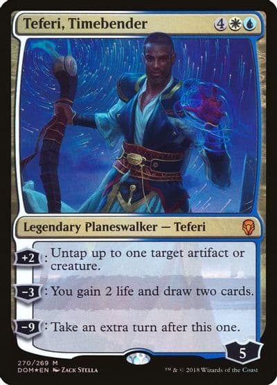 Teferi Timebender Dominaria Magic card