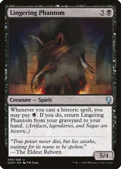 Lingering Phantom Dominaria Magic card