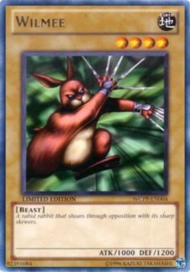 Wilmee World Championship 2010 Card Pack Yu-Gi-Oh! card