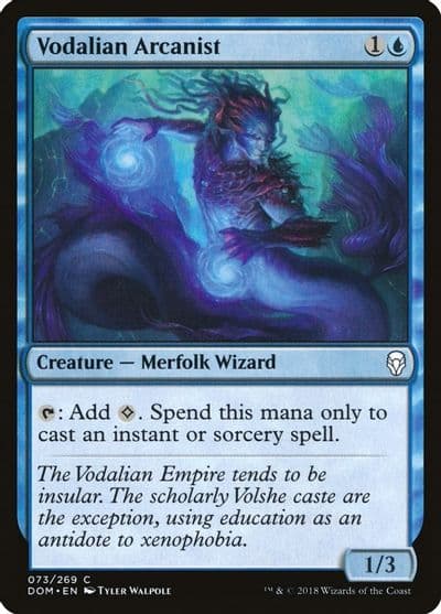 Vodalian Arcanist Dominaria Magic card