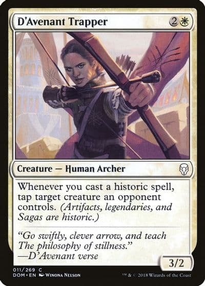 DAvenant Trapper Dominaria Magic card