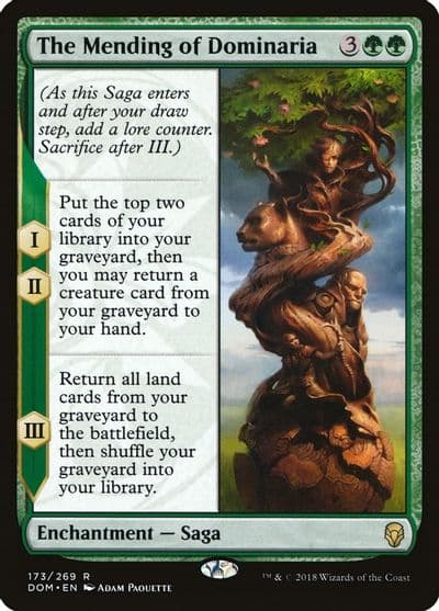 The Mending of Dominaria Dominaria Magic card