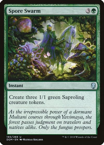 Spore Swarm Dominaria Magic card