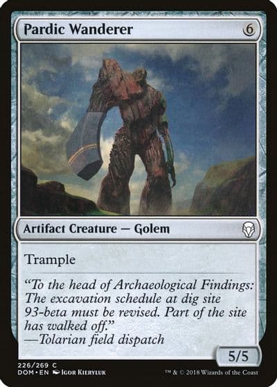 Pardic Wanderer Dominaria Magic card