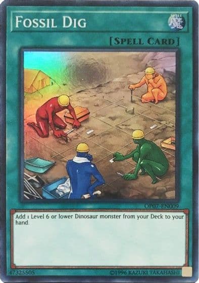 Fossil Dig OTS Tournament Pack 7 Yu-Gi-Oh! card