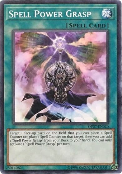 Spell Power Grasp OTS Tournament Pack 7 Yu-Gi-Oh! card