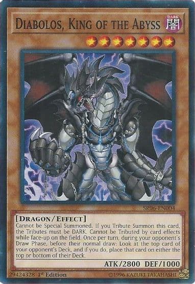 Diabolos King of the Abyss Structure Deck: Lair of Darkness Yu-Gi-Oh! card