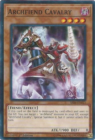 Archfiend Cavalry Structure Deck: Lair of Darkness Yu-Gi-Oh! card