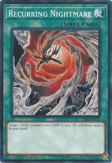 Recurring Nightmare Structure Deck: Lair of Darkness Yu-Gi-Oh! card