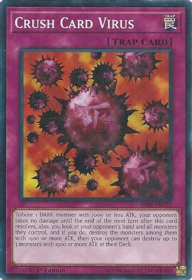 Crush Card Virus Structure Deck: Lair of Darkness Yu-Gi-Oh! card