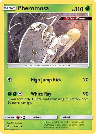 Pheromosa SM - Forbidden Light Pokemon card