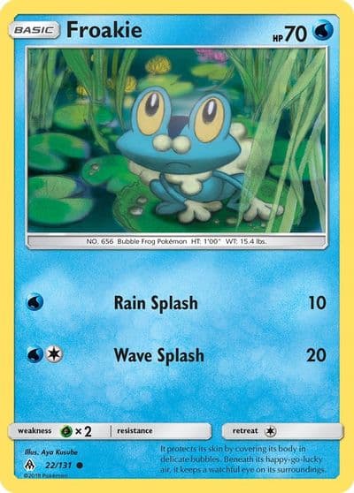Froakie (22) SM - Forbidden Light Pokemon card