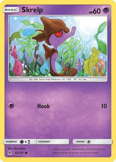 Skrelp SM - Forbidden Light Pokemon card