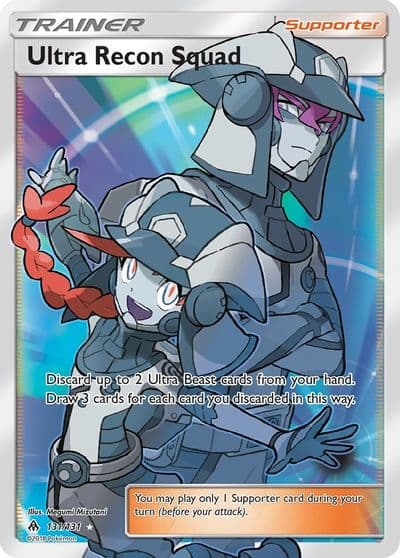 Ultra Recon Squad (Full Art) SM - Forbidden Light Pokemon card
