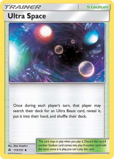 Ultra Space SM - Forbidden Light Pokemon card