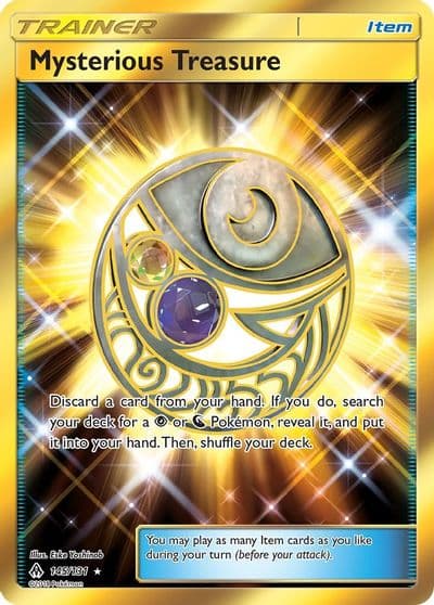 Mysterious Treasure (Secret) SM - Forbidden Light Pokemon card