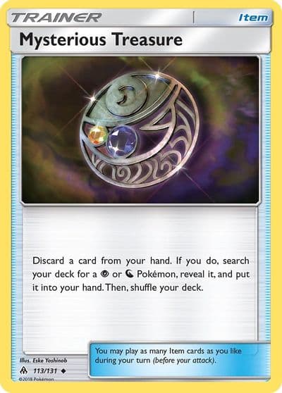 Mysterious Treasure SM - Forbidden Light Pokemon card