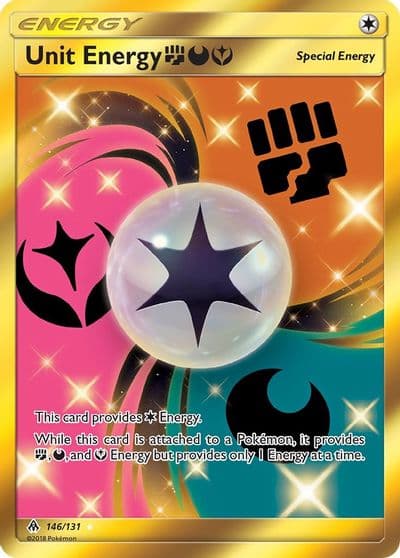Unit Energy FDY (Secret) SM - Forbidden Light Pokemon card
