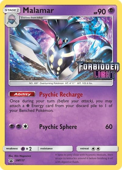 Malamar - SM117 (Prerelease) SM Promos Pokemon card