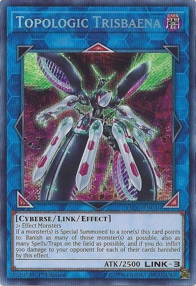 Topologic Trisbaena Flames of Destruction Yu-Gi-Oh! card