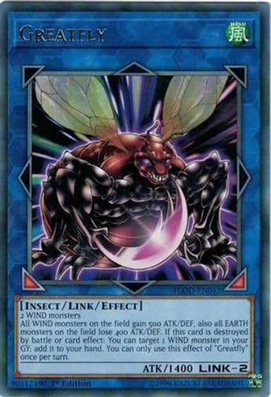 Greatfly Flames of Destruction Yu-Gi-Oh! card