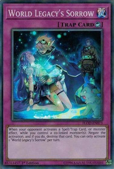 World Legacys Sorrow Flames of Destruction Yu-Gi-Oh! card