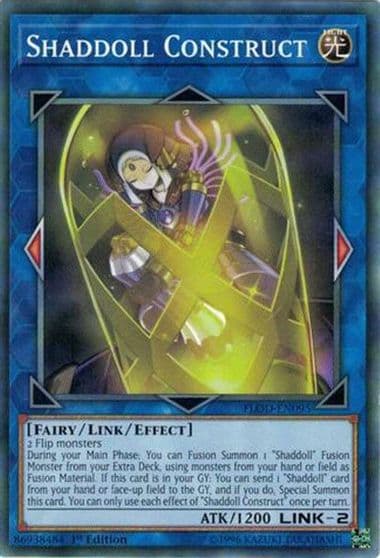Shaddoll Construct Flames of Destruction Yu-Gi-Oh! card