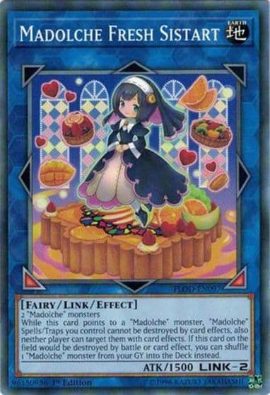 Madolche Fresh Sistart Flames of Destruction Yu-Gi-Oh! card