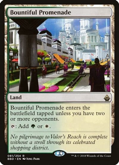 Bountiful Promenade Battlebond Magic card